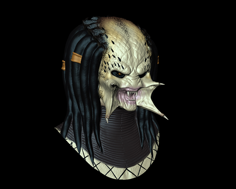 Hi-Poly 3D Predator Sculpt