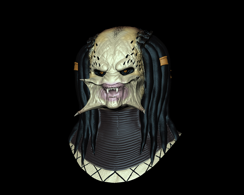 Hi-Poly 3D Predator Sculpt