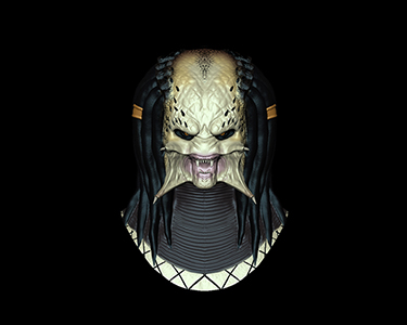 Predator Hi-Poly Bust