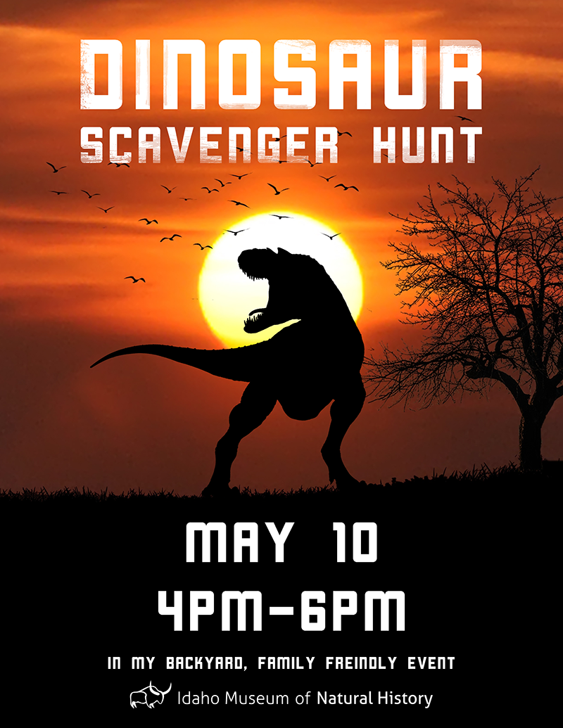 Dinosaur Scavenger Hunt Event Poster