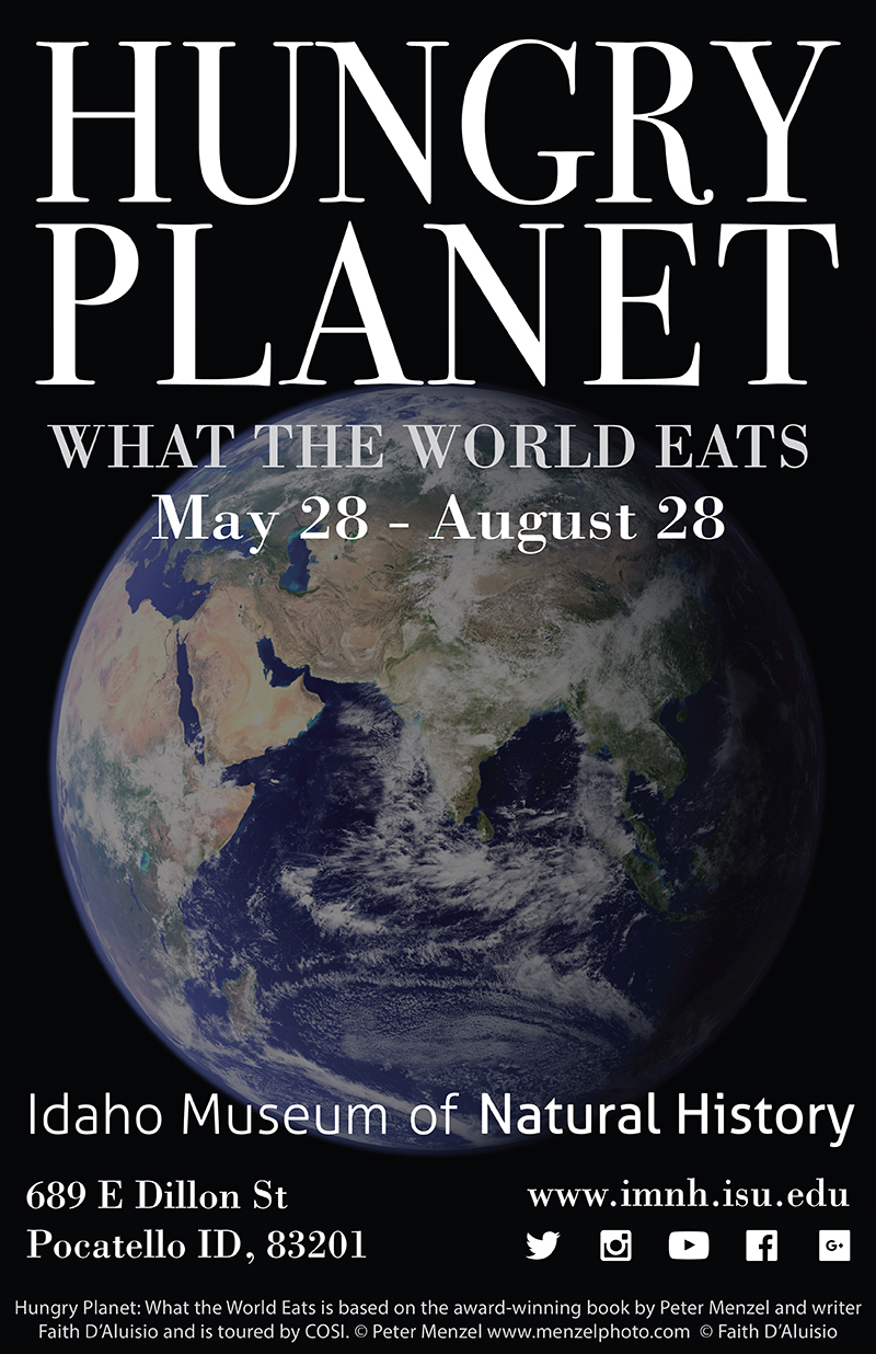 Hungry Planet Exhibit Poster