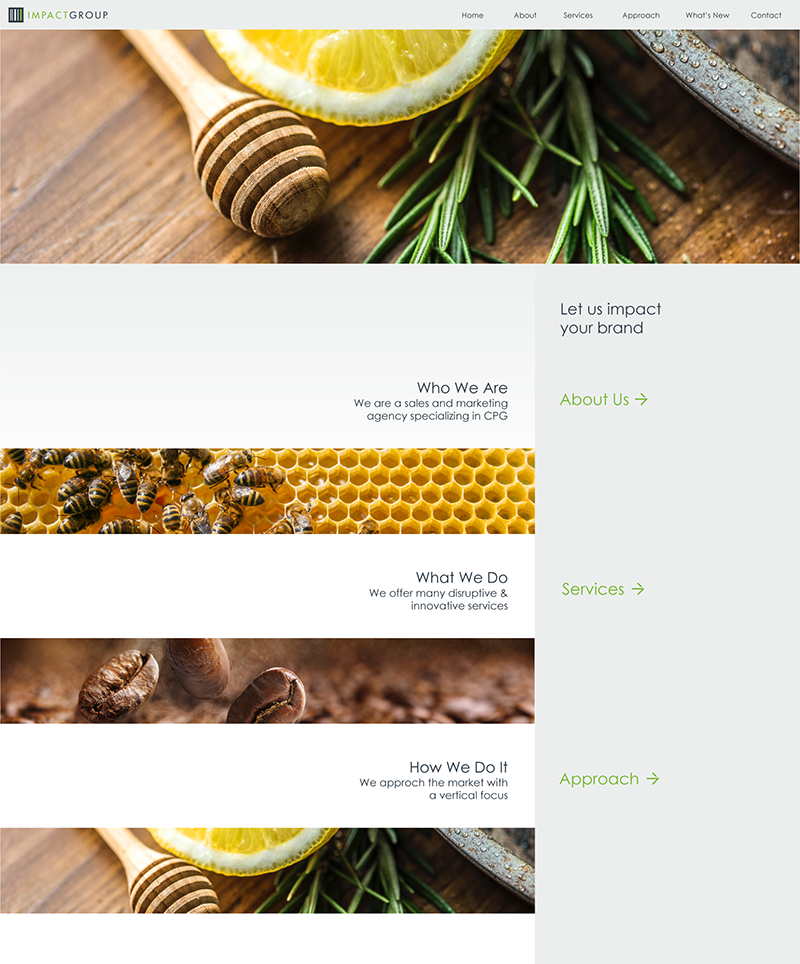 Impact Website Redesign