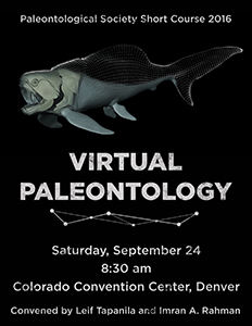 Virtual Paleontology Course Poster