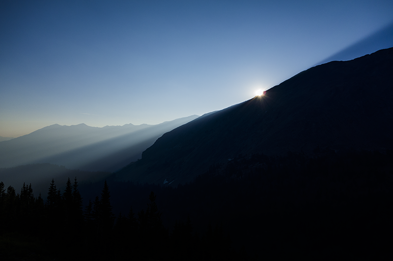 Eclipse Day Sunrise